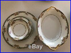 Vintage 1918 Noritake Estelle Fine China 83367 -Set for 8 -Mint Condition