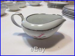 Vintage 1950s NORITAKE China Lily of the Valley Complete 21-Pc Tea Set # 5518