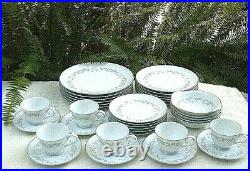 Vintage 1961+ NORITAKE Japan 6320 WESTVIEW 35pc Porcelain Dinner Set Australia