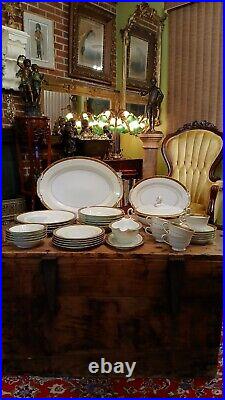 Vintage (34) Piece Noritake China #4985 Goldkin 5 Place Setting