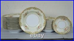 Vintage 83 Pc Noritake Nanarosa China Set Dinnerware Serving 682 Floral