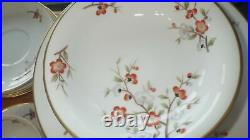 Vintage China Dinnerware set Brenda by M NORITAKE s/6 Hostess Pieces 1948 49pc