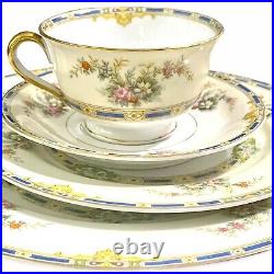 Vintage China Set Noritake SEDALIA Circa 1933 set porcelain for 8 gold trim 56