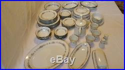 Vintage Cynthia by Noritake China, Setting for 6, 56 Pieces, Beautiful