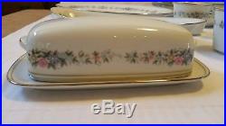 Vintage Cynthia by Noritake China, Setting for 6, 56 Pieces, Beautiful
