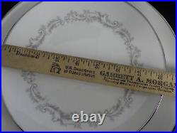 Vintage Fine China Dinnerware Set Marquis by Noritake s/4 hostess pcs 1965 #7540