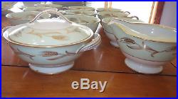 Vintage Fine China Dinnerware Set by Noritake Alice Service 12 Hostess Pcs 92pc