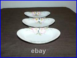 Vintage Kitchen Noritake Japan Flower Ceramic China Set Bowls Pitcher Plus
