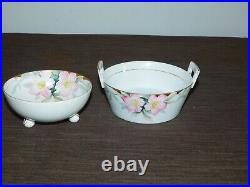 Vintage Kitchen Noritake Japan Flower Ceramic China Set Bowls Pitcher Plus