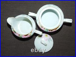 Vintage Kitchen Noritake Japan Flower Ceramic China Set Bowls Pitcher Plus