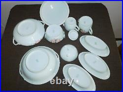 Vintage Kitchen Noritake Japan Flower Ceramic China Set Bowls Pitcher Plus