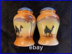 Vintage NoritakeStyle 35pc. Tea Set/Dinnerware. Desert Scene 1921-1940 Perfect