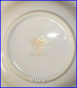 Vintage Noritake 12 place settings Fine China Dinnerware, 81 pcs, white, gilded