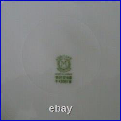 Vintage Noritake 12 place settings Fine China Dinnerware, 81 pcs, white, gilded