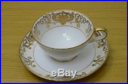 Vintage Noritake #175 Nippon China Demitasse Tea cups Saucer Set Cream Sugar