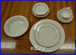 Vintage Noritake #5291 China Set, Guilford, 64 Pieces 8 Place Setting Service