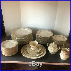 Vintage Noritake China 70 pieces 12 place settings plus more! No Reserve