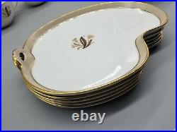 Vintage Noritake China AVON 5531 Flower Snack Plate Tea/Cup Set of 5