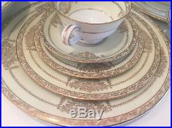 Vintage Noritake China Bancroft Pattern Set for 12 persons, Barely Used