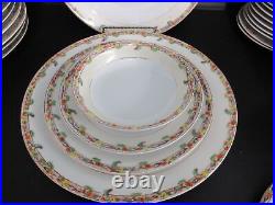 Vintage Noritake China Dinnerware set Large 59 piece set elegant dining