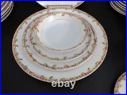 Vintage Noritake China Dinnerware set Large 59 piece set elegant dining