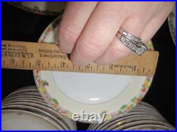Vintage Noritake China Dinnerware set Large 59 piece set elegant dining
