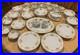 Vintage Noritake China, Japan Diana Pattern Dishes Set Dinnerware Set Gold Trim