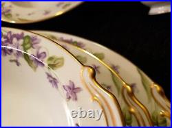 Vintage Noritake China Nancy Violet Set 5163 50+ pieces