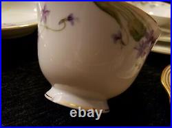 Vintage Noritake China Nancy Violet Set 5163 50+ pieces