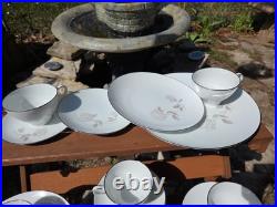 Vintage Noritake China Rosay 6216 Twelve 5 Piece Place Settings New /No Box
