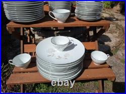 Vintage Noritake China Rosay 6216 Twelve 5 Piece Place Settings New /No Box