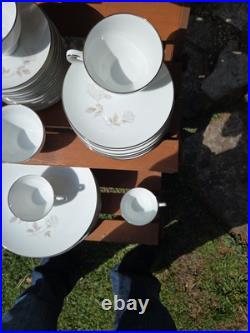 Vintage Noritake China Rosay 6216 Twelve 5 Piece Place Settings New /No Box