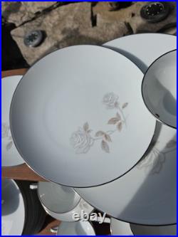 Vintage Noritake China Rosay 6216 Twelve 5 Piece Place Settings New /No Box
