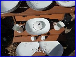 Vintage Noritake China Rosay 6216 Twelve 5 Piece Place Settings New /No Box