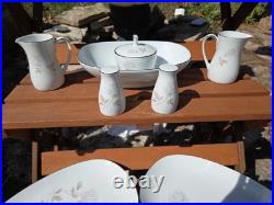 Vintage Noritake China Rosay 6216 Twelve 5 Piece Place Settings New /No Box