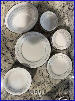 Vintage Noritake China Set Heather Japan 7548