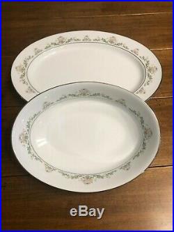 Vintage Noritake Contemporary China Early Spring Service for 12, 64 piece set