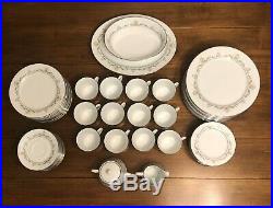 Vintage Noritake Contemporary China Early Spring Service for 12, 64 piece set