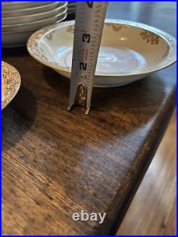 Vintage Noritake Discontinued 83 pc Gainford Set for 12 Some Flawed. See Photos
