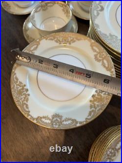 Vintage Noritake Discontinued 83 pc Gainford Set for 12 Some Flawed. See Photos