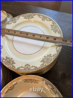 Vintage Noritake Discontinued 83 pc Gainford Set for 12 Some Flawed. See Photos