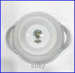 Vintage Noritake Fairmont 6102 Platinum Trim China Set 44 Piece 8 Place Setting