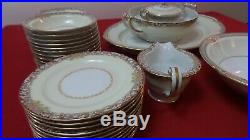 Vintage Noritake Fairmont China Dinnerware Gold Trimmed Occupied Japan 36 PC Set