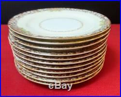 Vintage Noritake Fairmont China Dinnerware Gold Trimmed Occupied Japan 36 PC Set