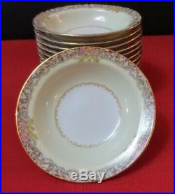 Vintage Noritake Fairmont China Dinnerware Gold Trimmed Occupied Japan 36 PC Set