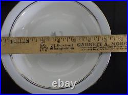 Vintage Noritake Fine China Dinnerware set Bluebell s/4 platters EUC platinum