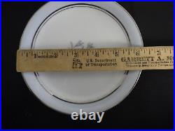 Vintage Noritake Fine China Dinnerware set Bluebell s/4 platters EUC platinum