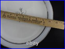 Vintage Noritake Fine China Dinnerware set Bluebell s/4 platters EUC platinum