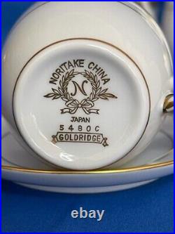 Vintage Noritake Goldridge China 17 pc Demitasse Set
