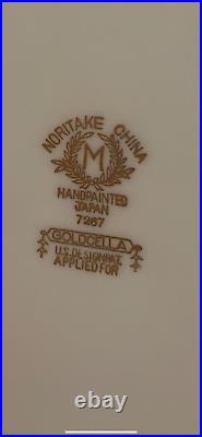 Vintage Noritake Hand Painted 1930s Goldcella 7267 Fine China Dinnerware Set 81